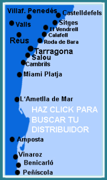 Mapa de Tarragona